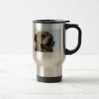 Goldener Retriever-Reise-Tasse