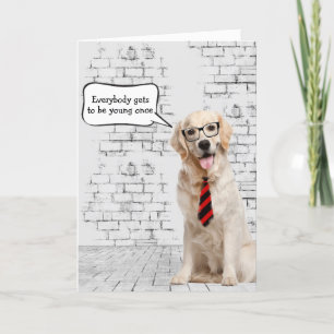 Goldener Retriever Spaß Karte