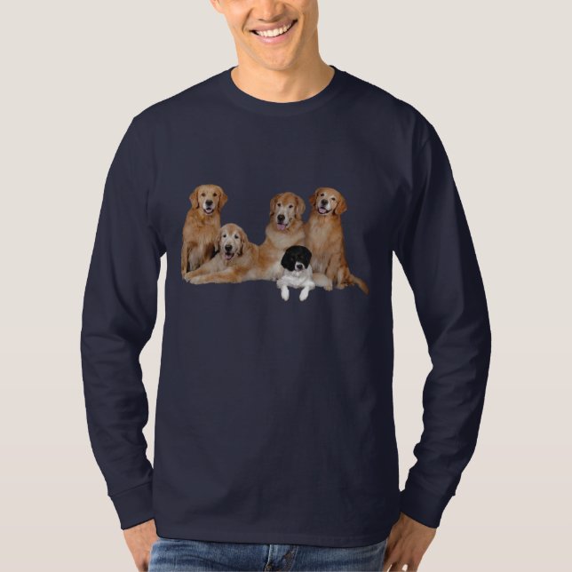 Goldener Retriever-T - Shirt (Vorderseite)