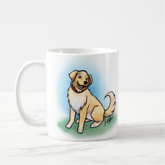 Goldener Retriever-Tasse Kaffeetasse