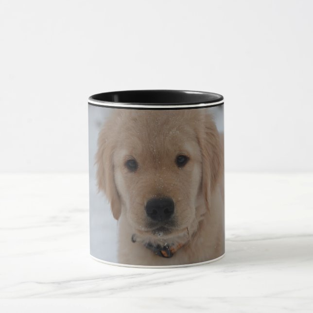 Goldener Retriever-Tasse Tasse (Zentrum)