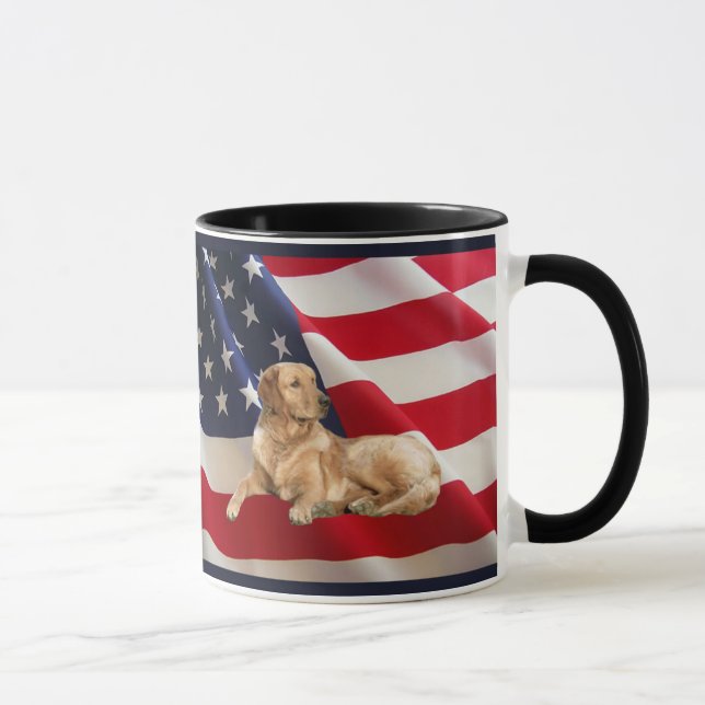 Goldener Retriever-Tasse Tasse (Rechts)