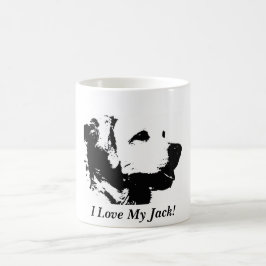 Goldener Retriever-Tassen-kundengerechter Text Kaffeetasse