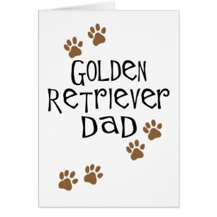 Goldener Retriever-Vater