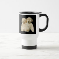 Goldener Retriever-Welpen-Tasse