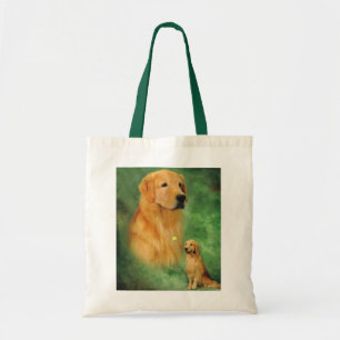 Goldener Retrieverspencer-Taschen-Tasche Tragetasche