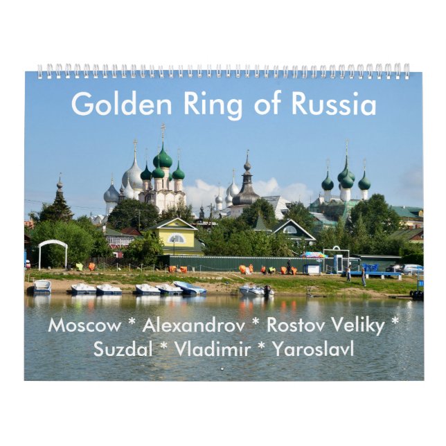 Goldener Ring des russischen Fotos Kalender (Titelbild)