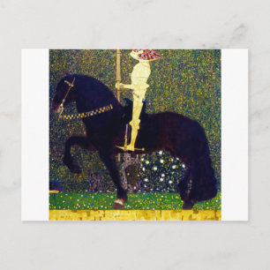 Goldener Ritter, Gustav Klimt Postkarte