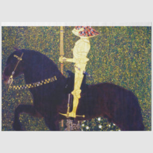 Goldener Ritter, Gustav Klimt Seidenpapier