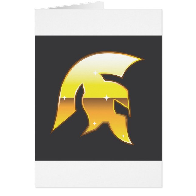 Goldener römischer Sturzhelm (Vorne)