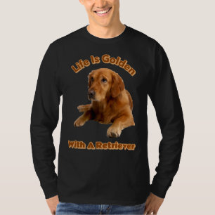 Goldener Rückzug für Männer Frauen und Jugend T-Shirt