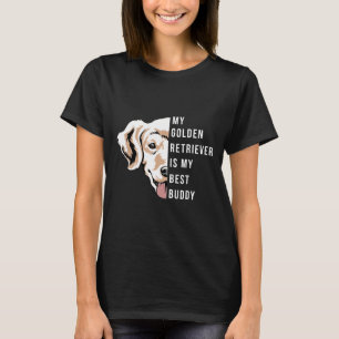 Goldener Rückzugsort für Golden Retriever T-Shirt
