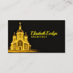 Goldener Schein des Glaubens: Die illuminierte Kir Visitenkarte