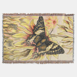Goldener Schmetterling Decke