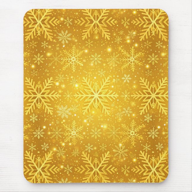 Goldener Schnee Mousepad (Vorne)