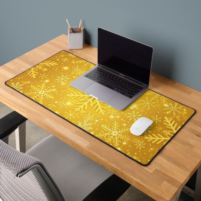 Goldener Schnee Schreibtischunterlage (Büro 2)