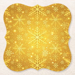 Goldener Schnee Untersetzer