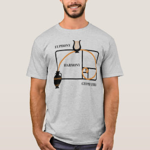 Goldener Schnitt Griechenland: Euphonie, Harmonie, T-Shirt