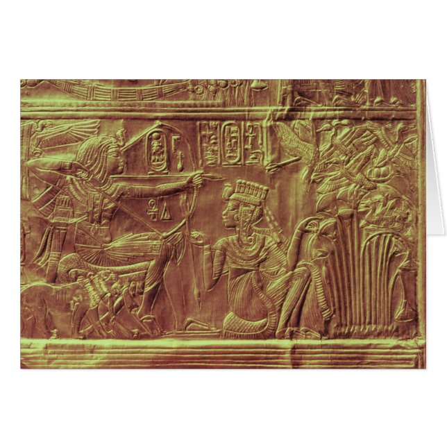Goldener Schrein, Tutankhamuns Schatz (Vorderseite (Horizontal))