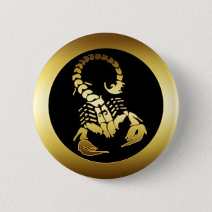 GOLDENER SKORPION BUTTON