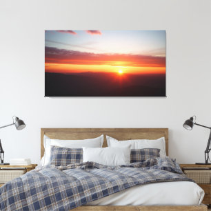 Goldener Sonnenaufgang Leinwanddruck