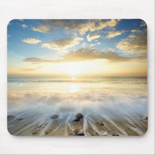 Goldener Sonnenaufgang Mousepad