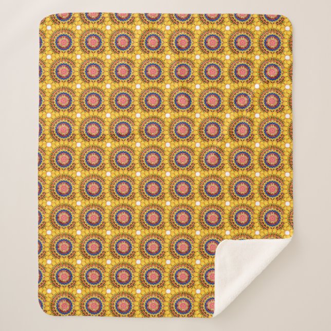Goldener Sonnenstrahl  Sherpadecke (Vorderseite)