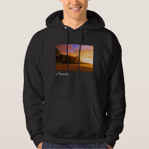 Goldener Sonnenuntergang, Hawaii Hoodie