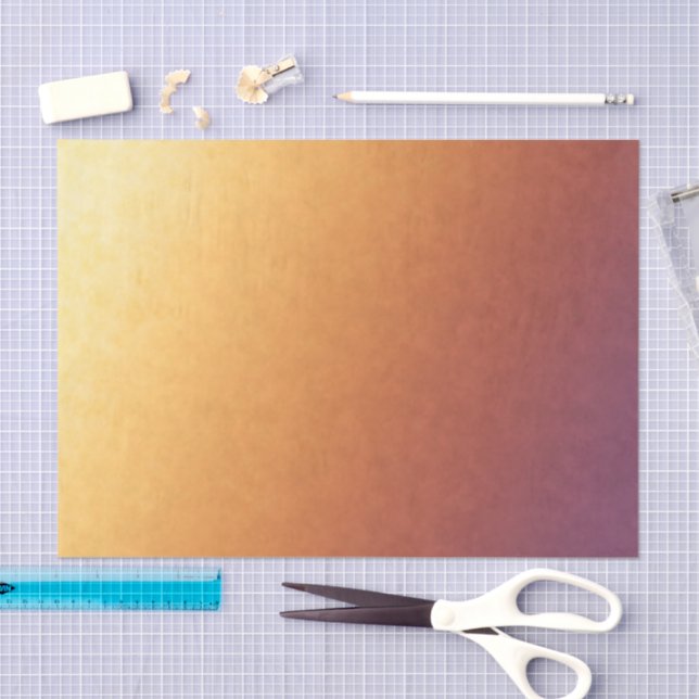 Goldener Sonnenuntergang Seidenpapier (Handwerk)