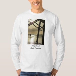 Goldener Spaziergang T-Shirt