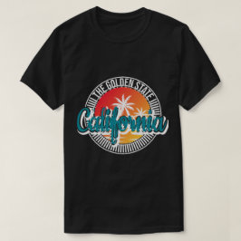 Goldener Staat California T - Shirt