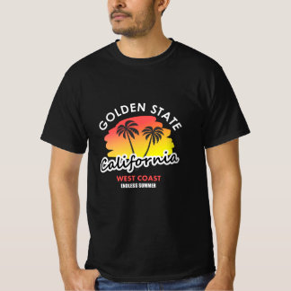 Goldener Staat Kalifornien T - Shirt