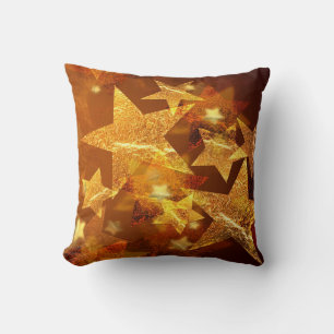 Goldener Star Kissen