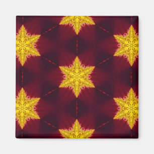 Goldener Star Magnet