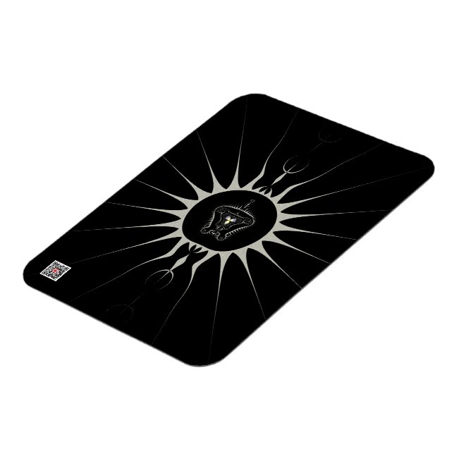 Goldener Stern Magnet (Linke Seite)