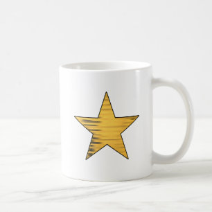 Goldener Stern Tasse