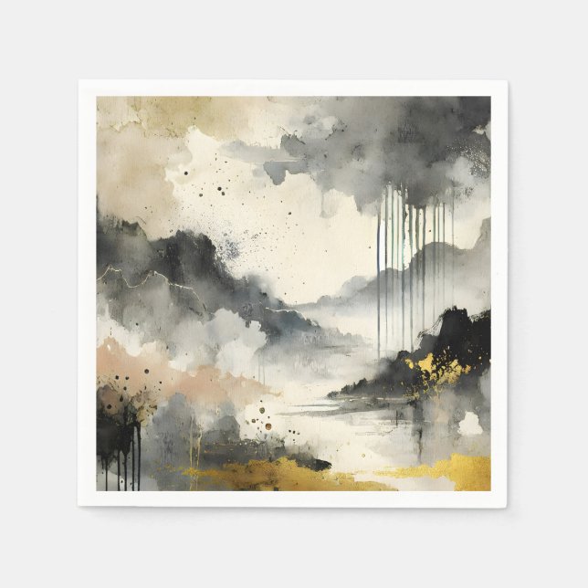 Goldener Sturm Serviette (Vorderseite)