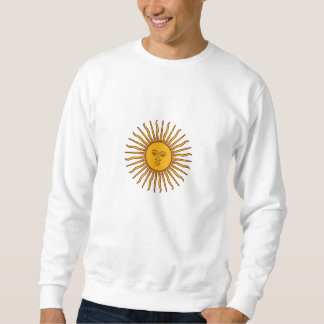 Goldener Sun des Flaggen-Sweatshirts Mais Sweatshirt