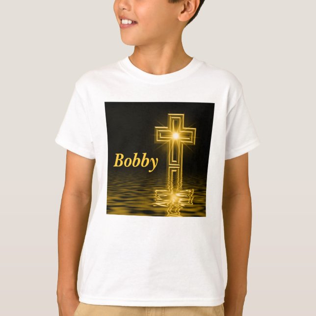 Goldener T - Shirt (Vorderseite)