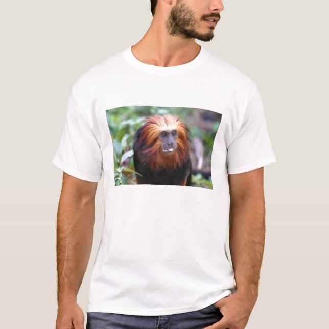 Goldener Tamarin-Affe T-Shirt (Vorderseite)