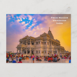 Goldener Tempel Indien Vintage Tourismus Reise Zus Postkarte