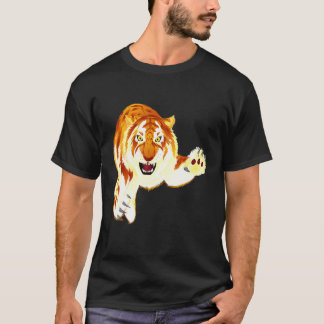 Goldener Tiger  Panthera Tigris  Seltener Großkatz T-Shirt