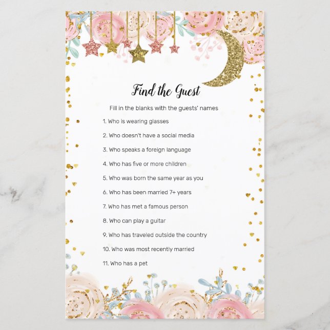 Goldener Tinkle Finden Sie das Gast-Spiel (Vorderseite)