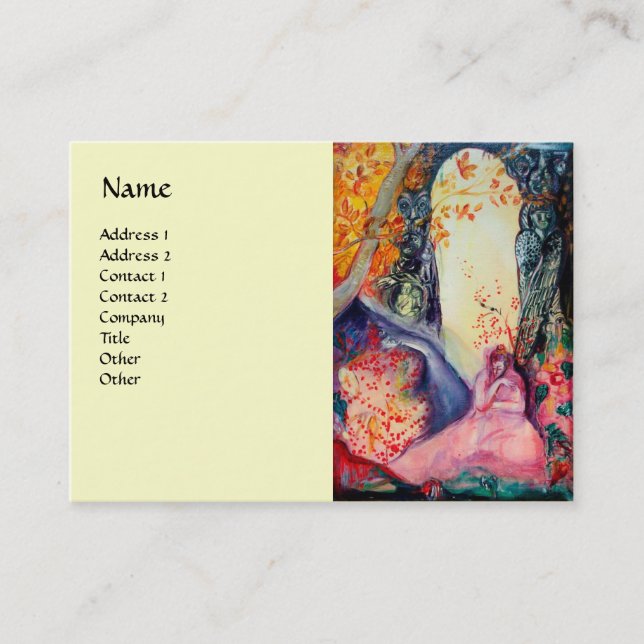 GOLDENER TRAUM / Orientalischer Wellness-Center Be Visitenkarte (Vorderseite)