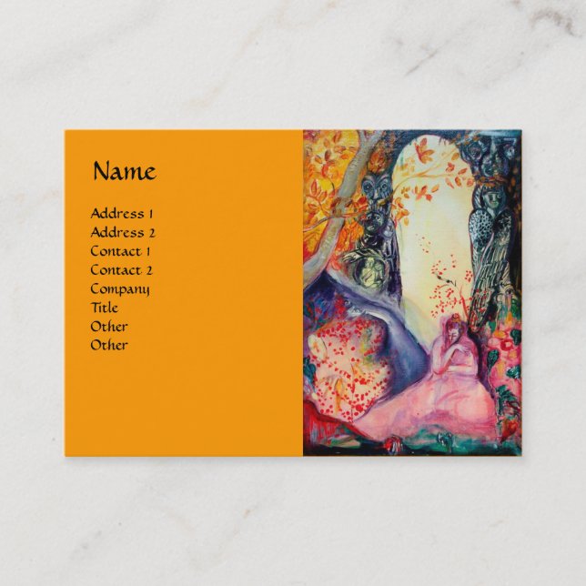 GOLDENER TRAUM / Orientalischer Wellness-Center Be Visitenkarte (Vorderseite)