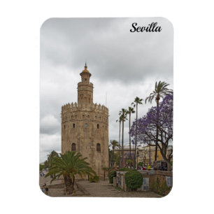 Goldener Turm von Sevilla Magnet