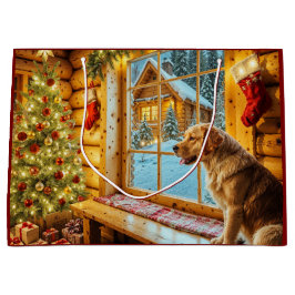 Goldener Urlaub Große Geschenktüte