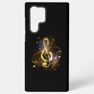 Goldener Violinschlüssel Musik Samsung Galaxy Hülle