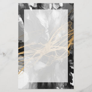 Goldener Vortex I Briefpapier