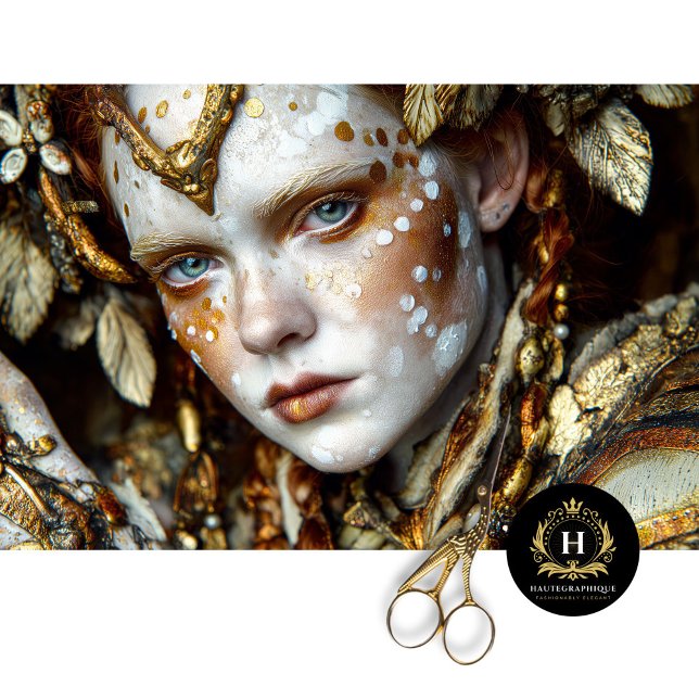 Goldener Wald Shaman Mythic Tribal Decoupage Seidenpapier (Von Creator hochgeladen)